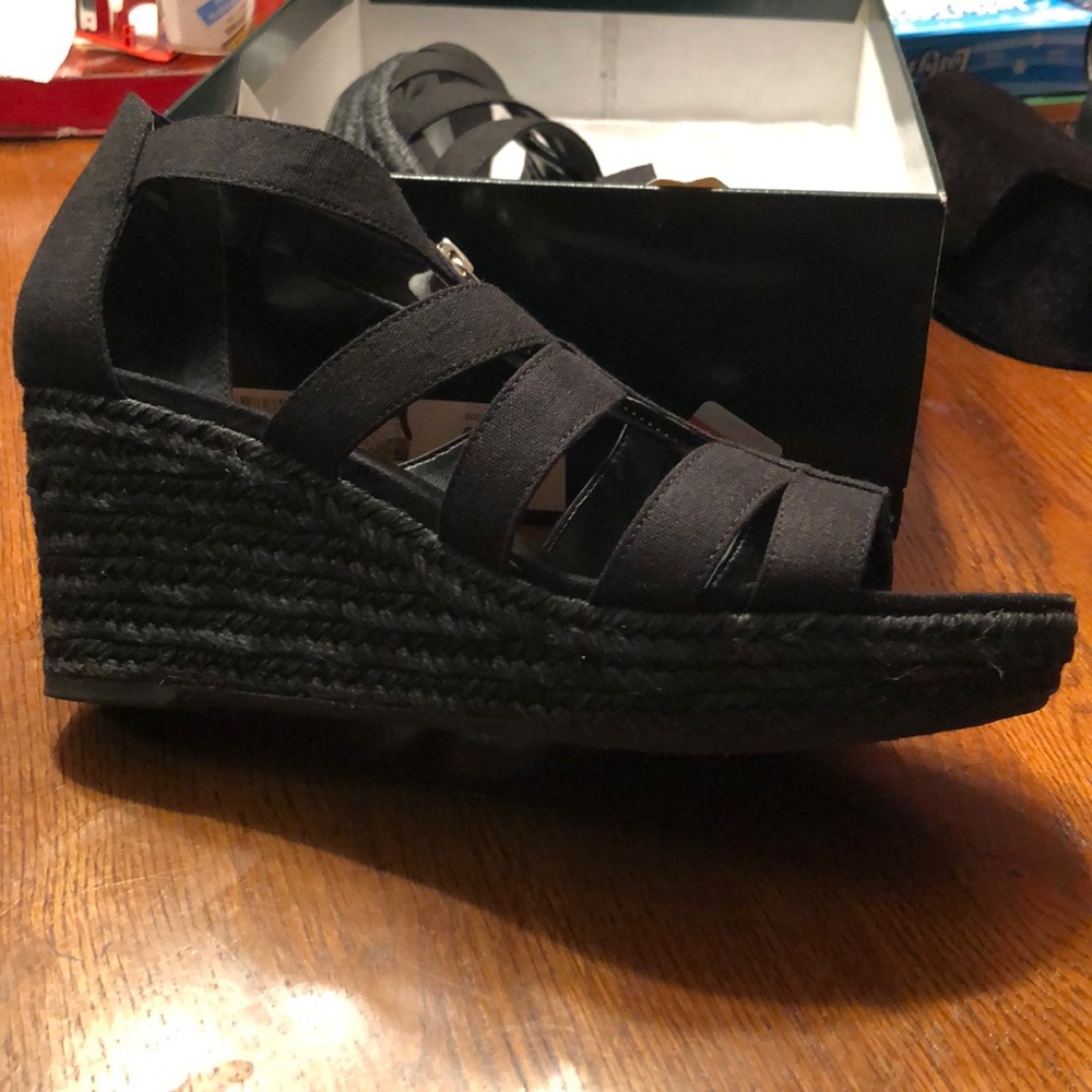 Ralph Lauren Linen Wedges